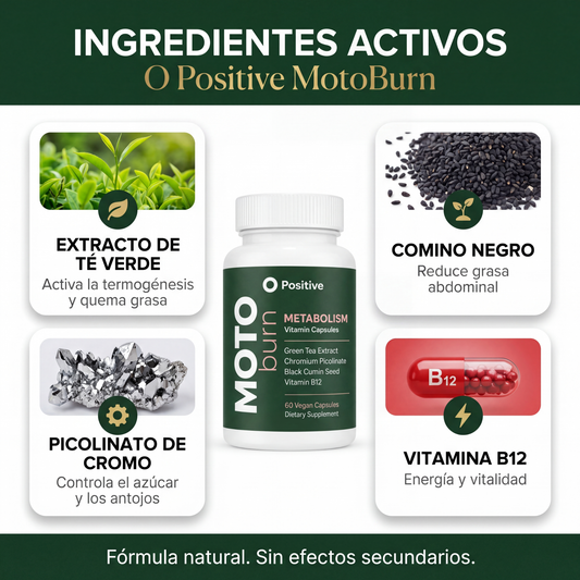 Capsulas Motoburn Metabolismo