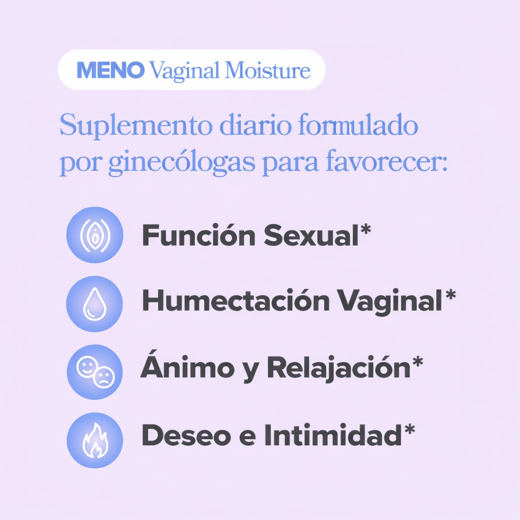 MENO Moisture® | Cápsulas para la hidratación vaginal