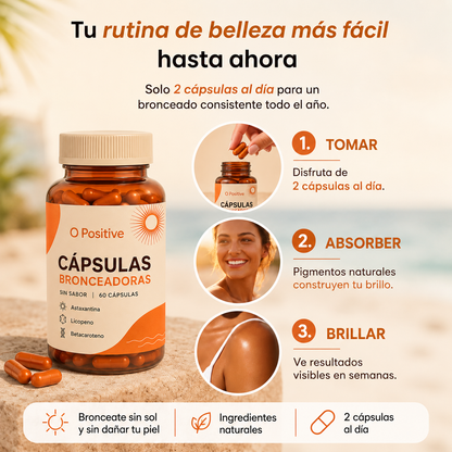 Capsulas Bronceadoras O Positive