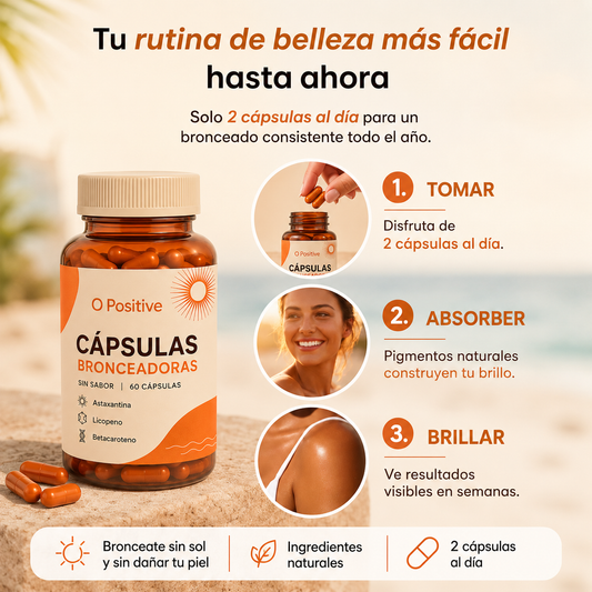 Capsulas Bronceadoras O Positive