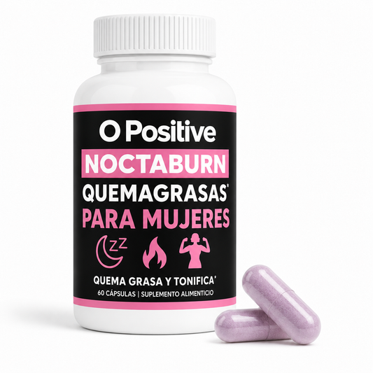 Noctaburn | Cápsulas quemadoras de grasa nocturnas para la menopausia