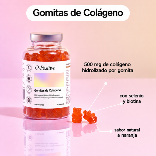 Gomitas de colágeno | O-Positive