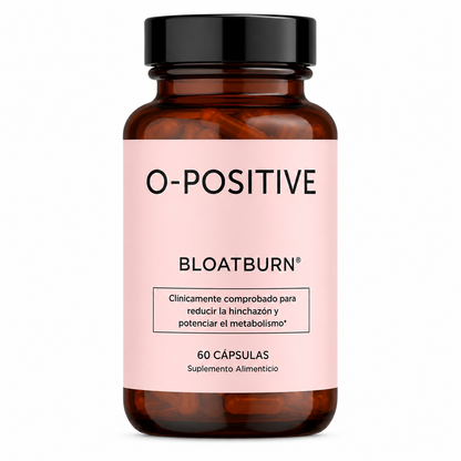 BloatBurn l O-Positive l Quemador de grasa - Reduce la grasa abdominal