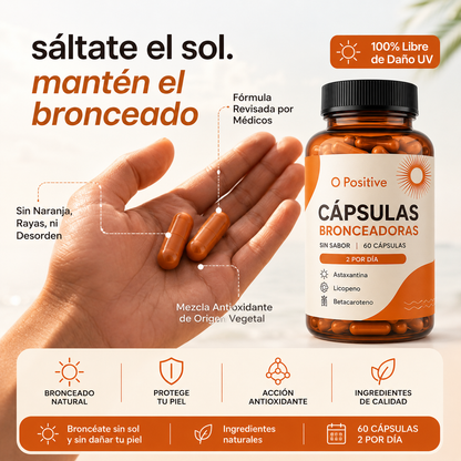 Capsulas Bronceadoras O Positive