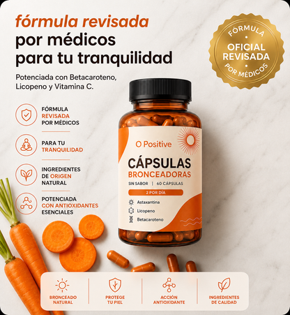 Capsulas Bronceadoras O Positive