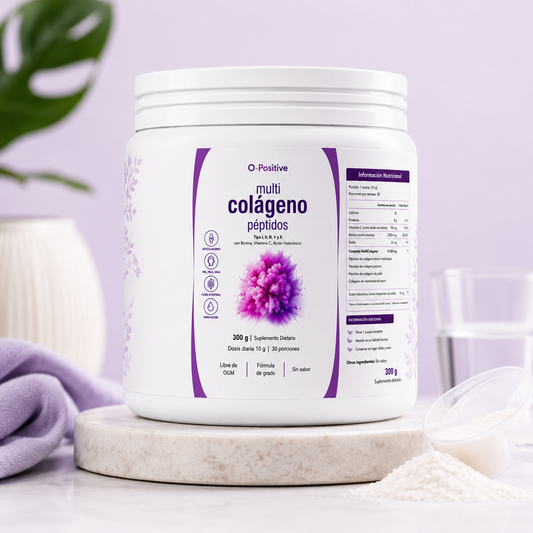 Polvo de Colágeno Múltiple l O-Positive