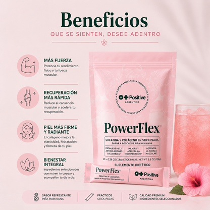 PowerFlex O Positive - Creatina & Colágeno