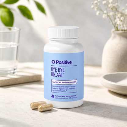 Bye Bye Bloat O Positive - Dile adiós a la hinchazón