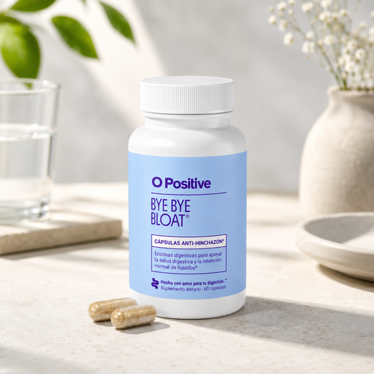 Bye Bye Bloat O Positive - Dile adiós a la hinchazón