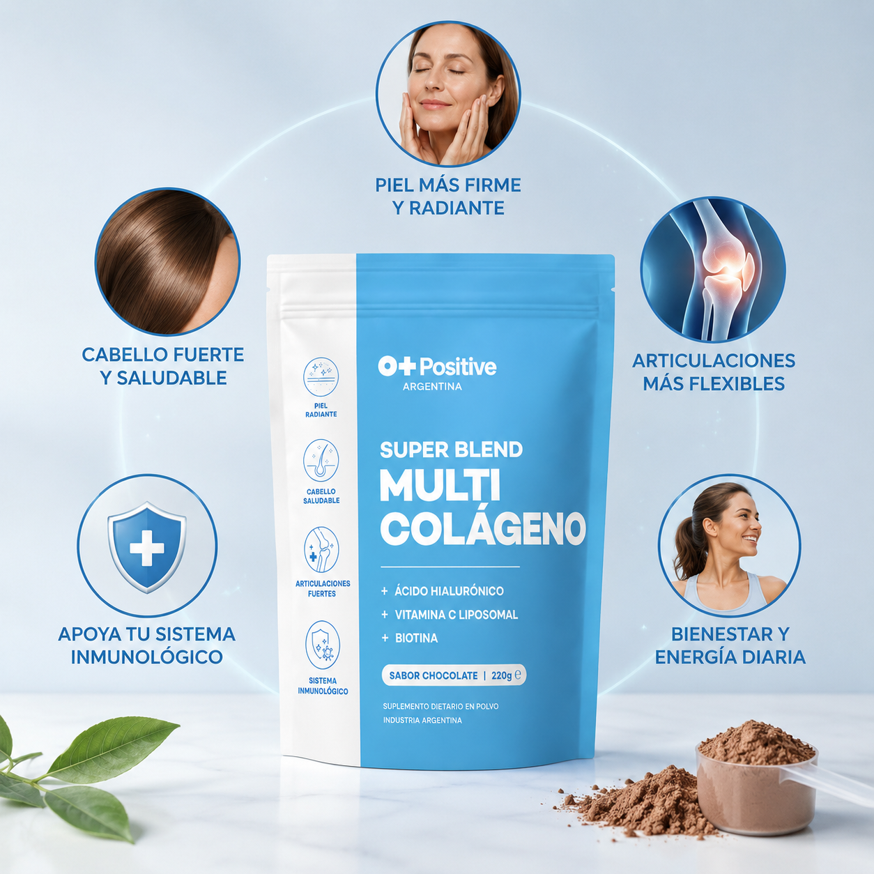Super Blend Multi Colágeno O Positive