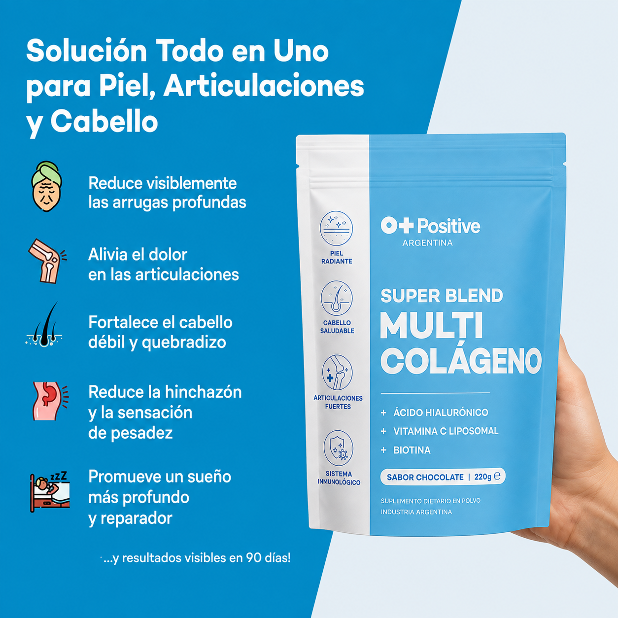 Super Blend Multi Colágeno O Positive