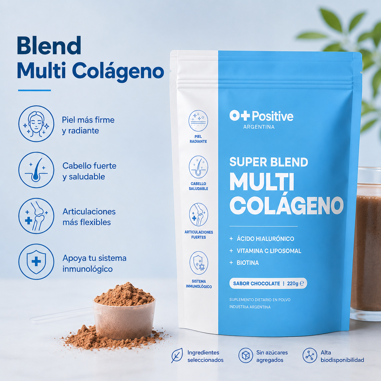 Super Blend Multi Colágeno O Positive