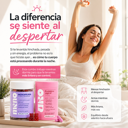 Pack Bienestar Íntimo Completo l URO + MENO (gummies)