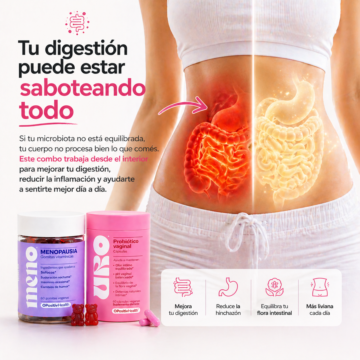 Pack Bienestar Íntimo Completo l URO + MENO (gummies)
