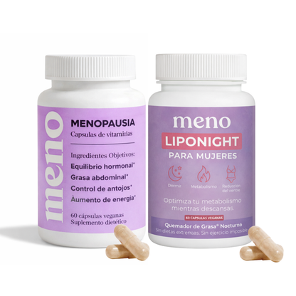 MENO® Pack | Cápsulas para adelgazar en la menopausia 24h