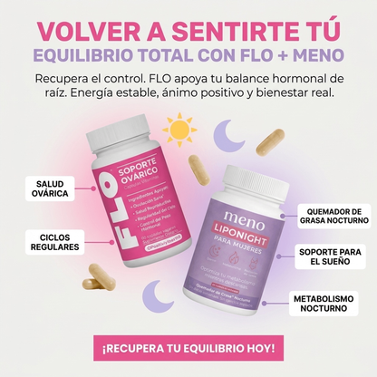 Pack Equilibrio total l Meno+FLO