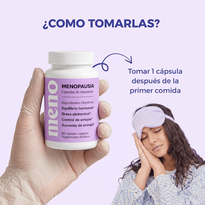 MENO® Pack | Cápsulas para adelgazar en la menopausia 24h