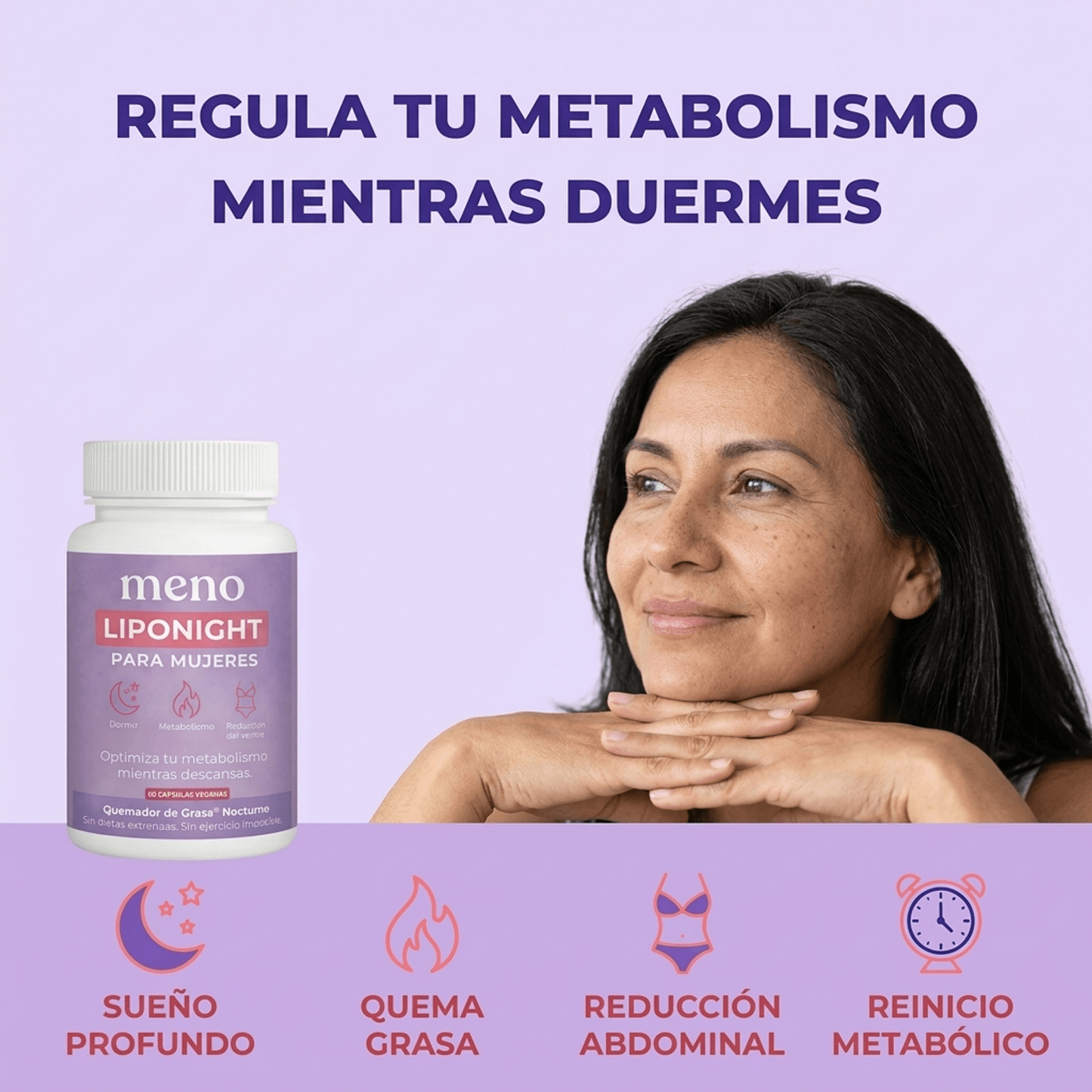 MENO® Pack | Cápsulas para adelgazar en la menopausia 24h