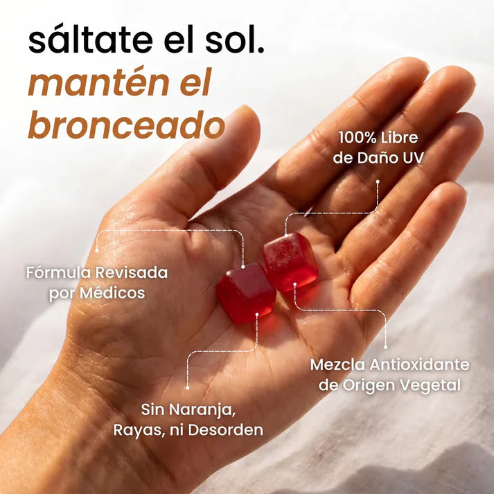 Gomitas Bronceadoras O Positive
