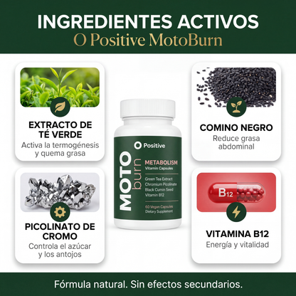 Capsulas Motoburn Metabolismo