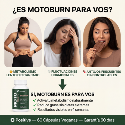 Capsulas Motoburn Metabolismo