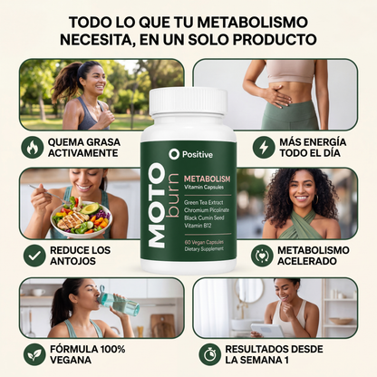 Capsulas Motoburn Metabolismo
