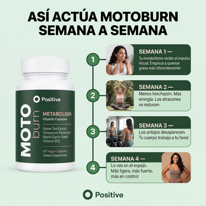 Capsulas Motoburn Metabolismo