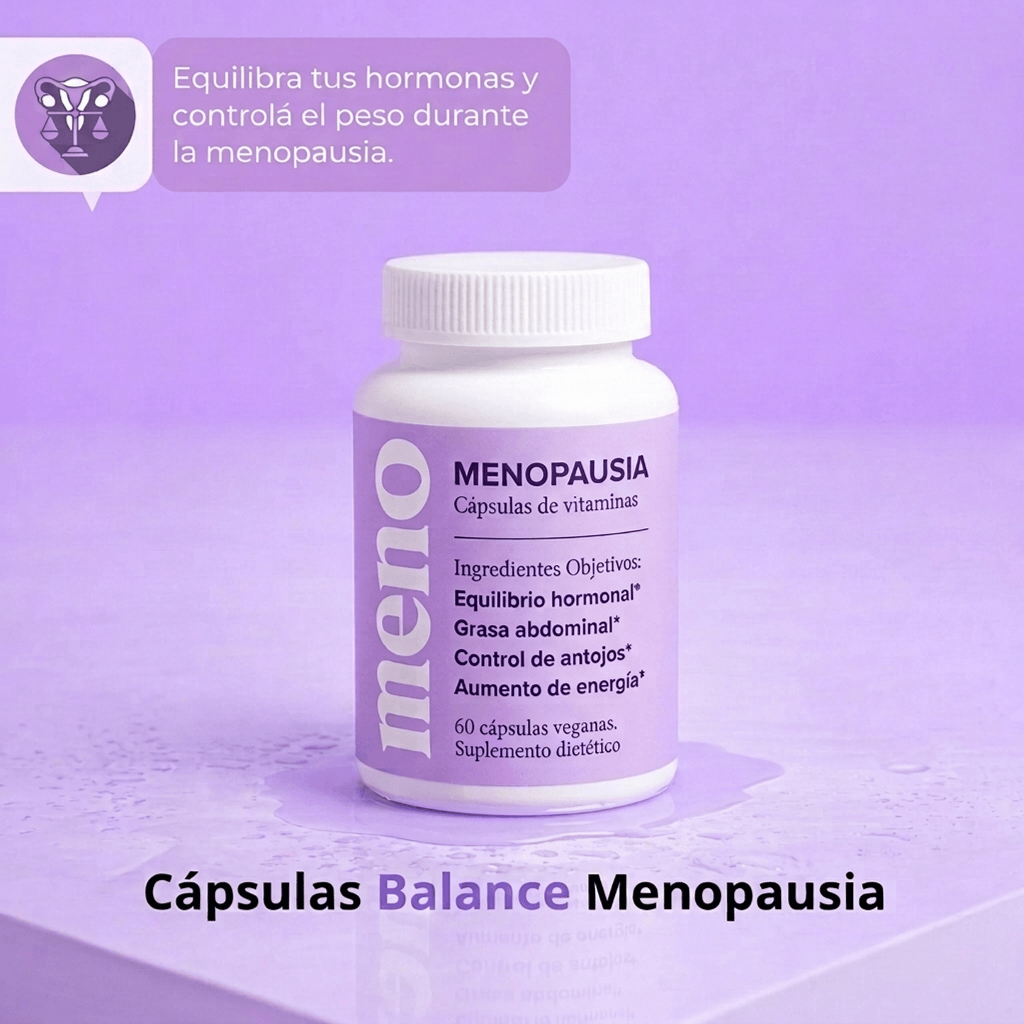 Meno Control | Cápsulas para adelgazar en la menopausia