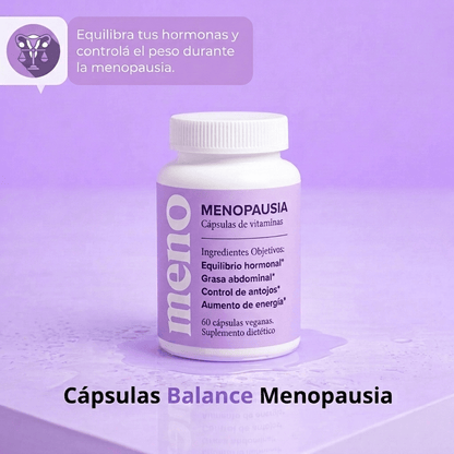 Meno Control | Cápsulas para adelgazar en la menopausia