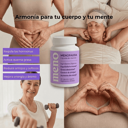 Meno Control | Cápsulas para adelgazar en la menopausia