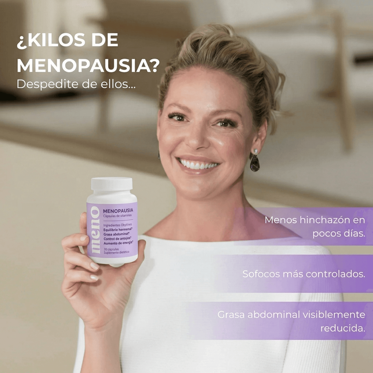Meno Control | Cápsulas para adelgazar en la menopausia