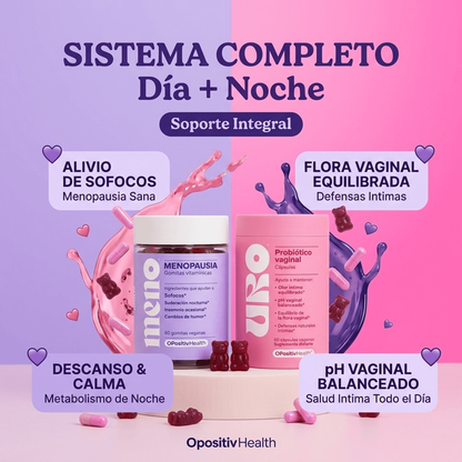 Pack Bienestar Íntimo Completo l URO + MENO (gummies)