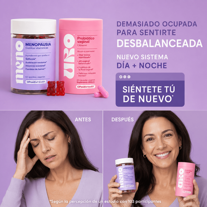 Pack Bienestar Íntimo Completo l URO + MENO (gummies)