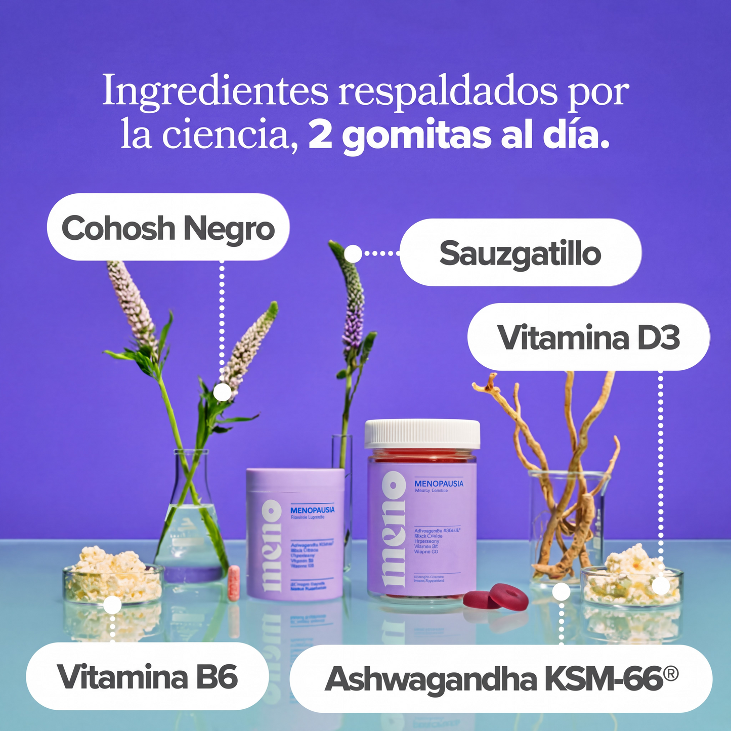 MENO® | Gomitas para adelgazar en la menopausia