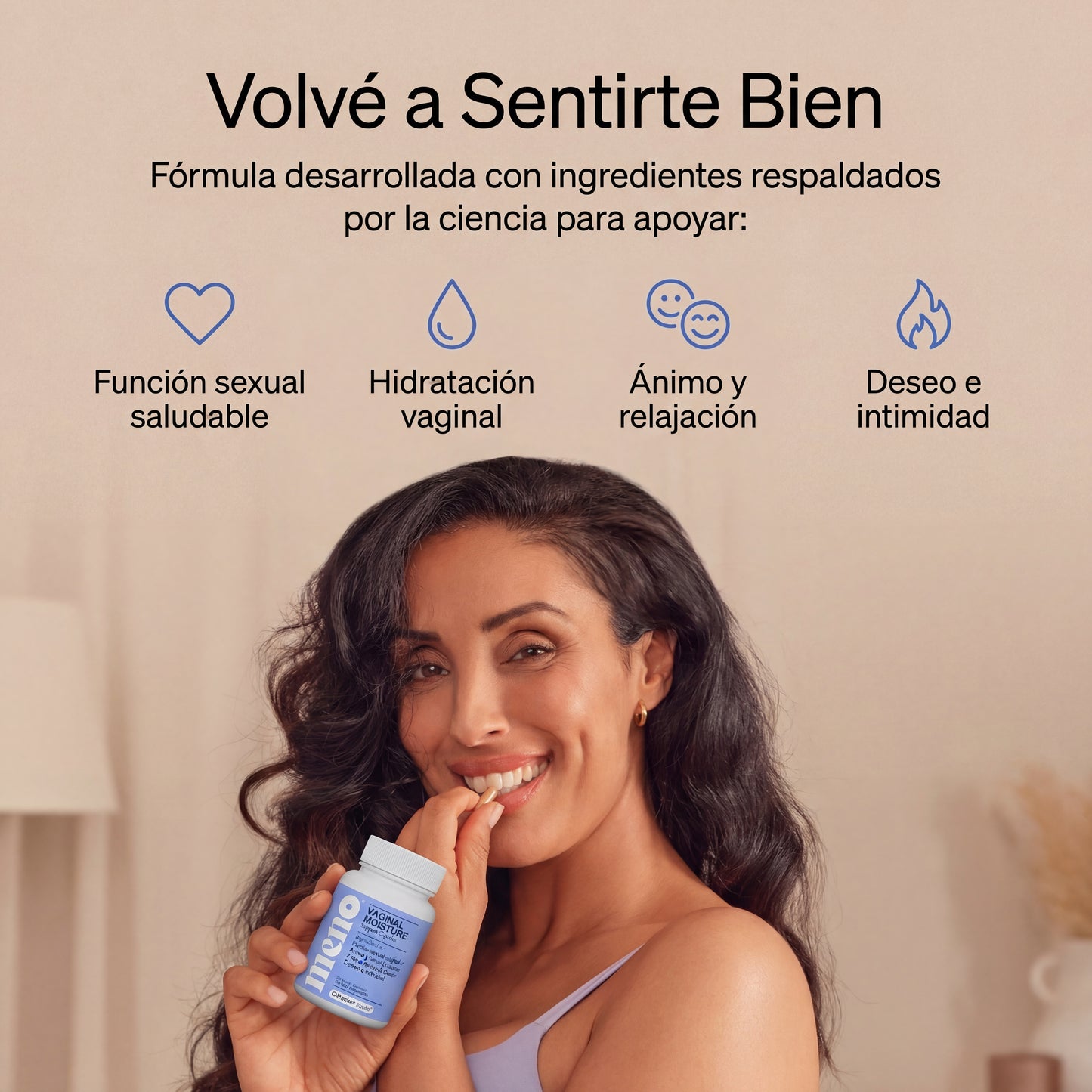 MENO Moisture® | Cápsulas para la hidratación vaginal