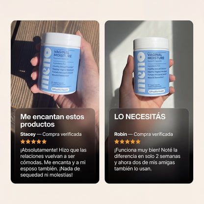 MENO Moisture® | Cápsulas para la hidratación vaginal