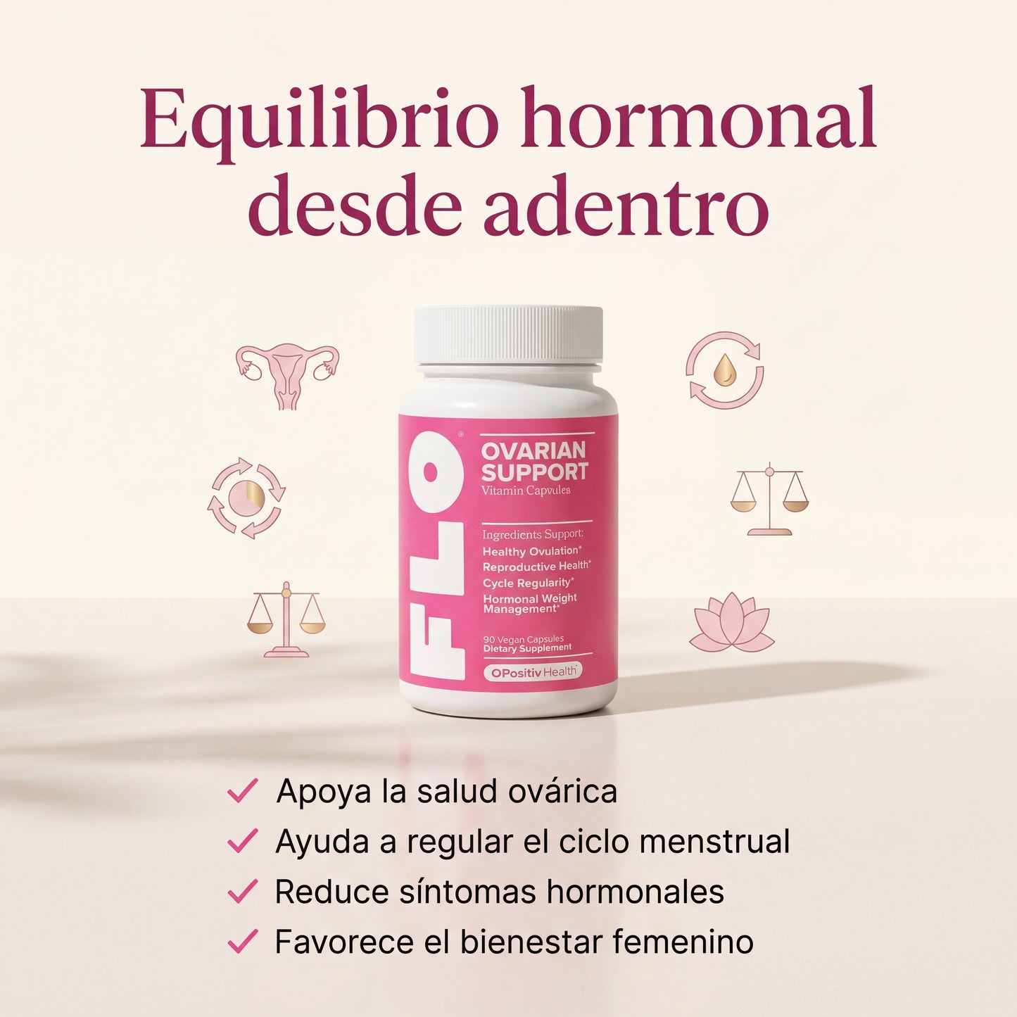 FLO | Salud Ovárica y Equilibrio Hormonal
