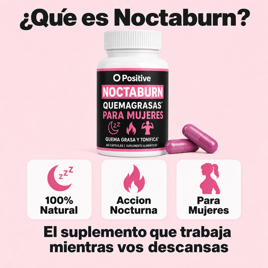Noctaburn | Cápsulas quemadoras de grasa nocturnas para la menopausia
