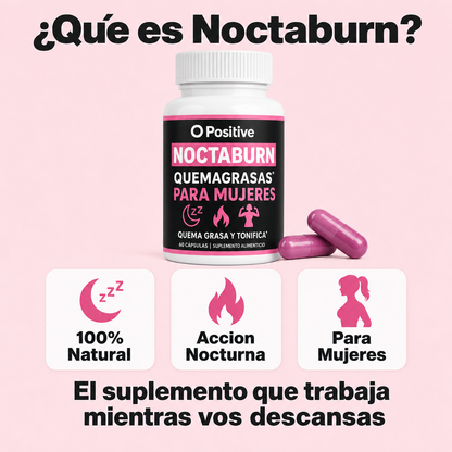 Noctaburn | Cápsulas quemadoras de grasa nocturnas para la menopausia