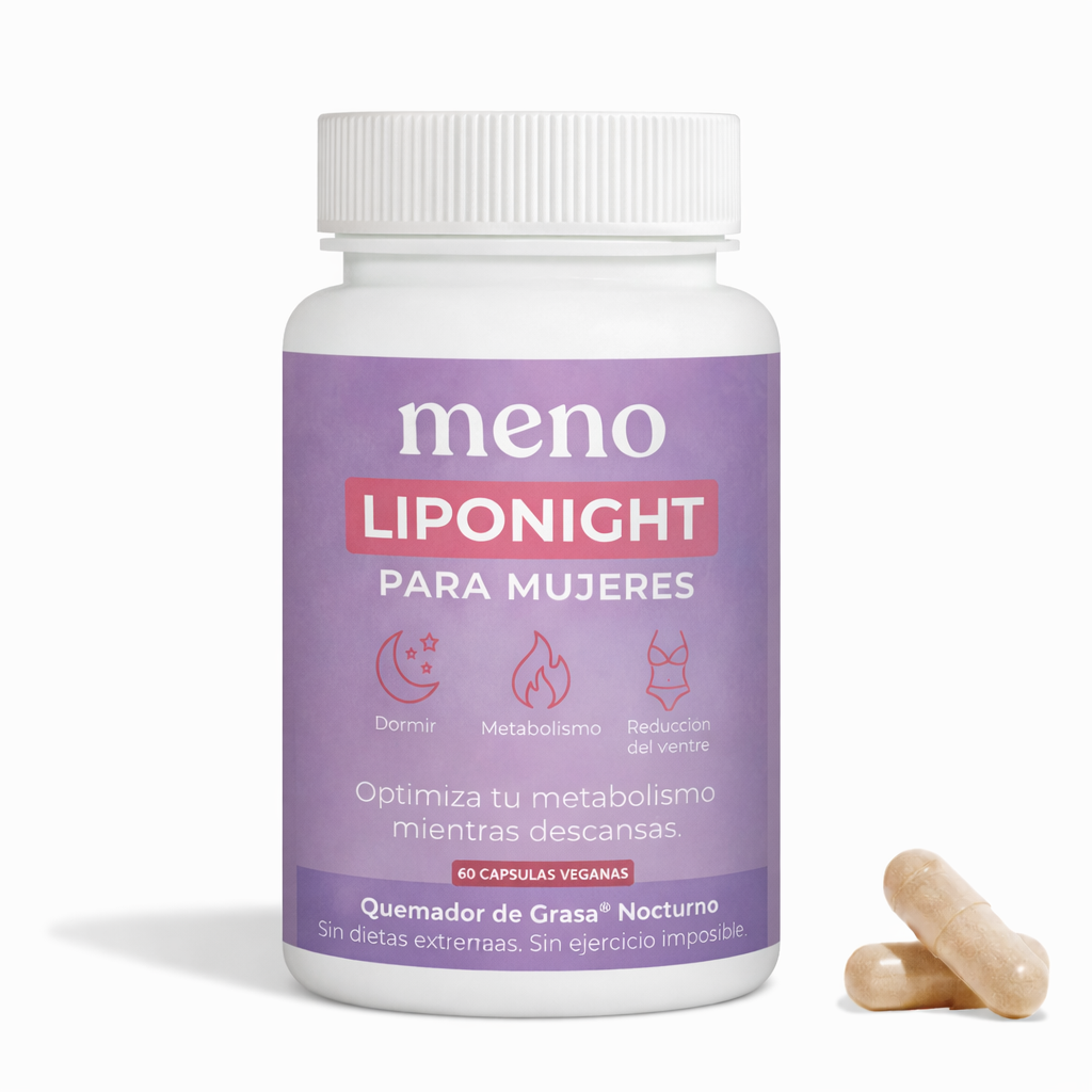 MENO® Liponight | Cápsulas quemadoras nocturnas para la menopausia